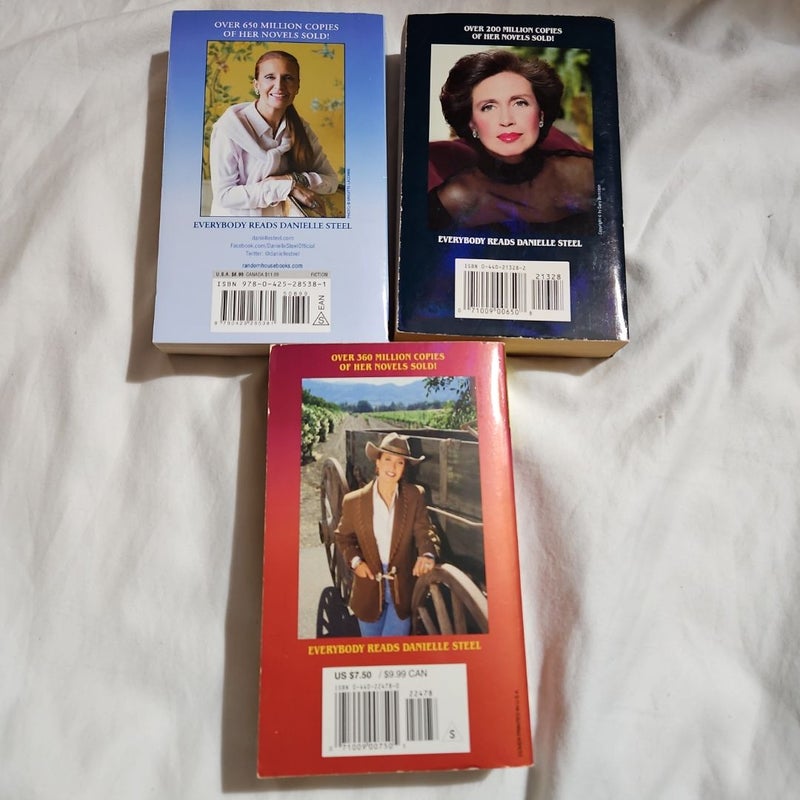 Danielle Steel - 3 book bundle