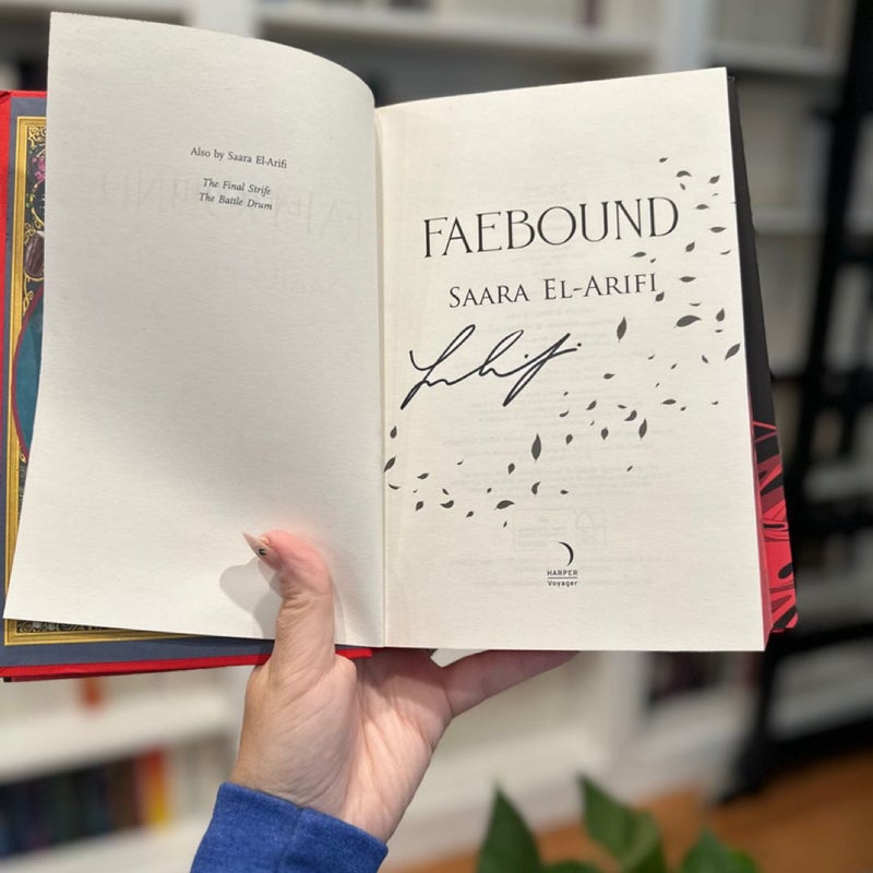 Faebound (signed Waterstones edition) 