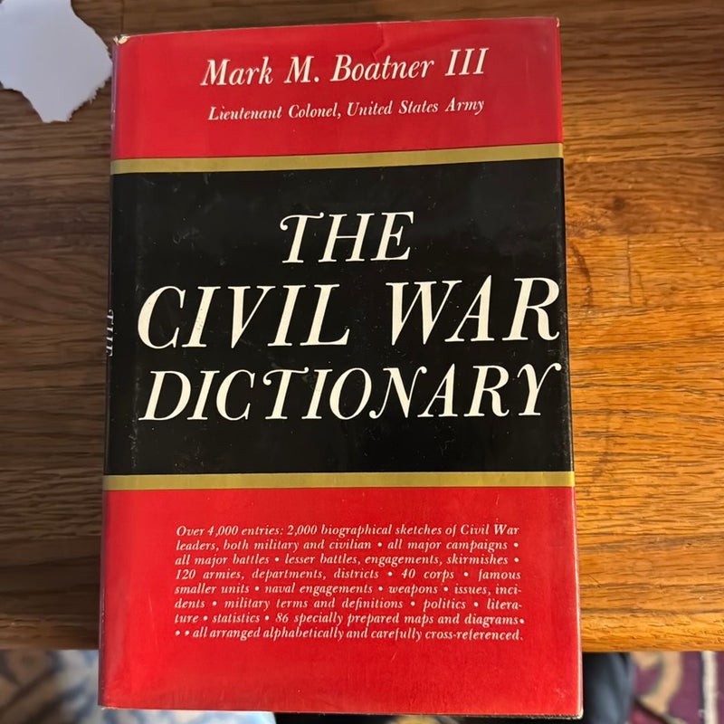 The Civil War Dictionary