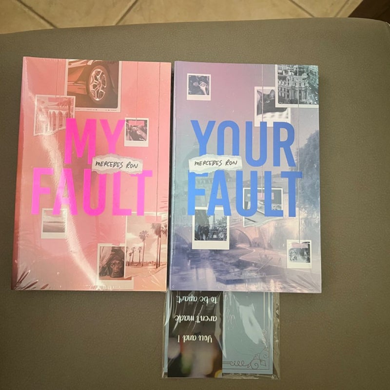 My fault- Your fault- Mercedes Ron-  eternal embers