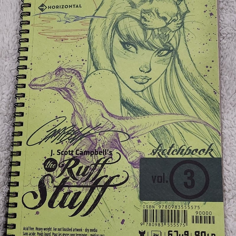 J. SCOTT CAMPBELL Ruff Stuff Sketchbook Bundle
