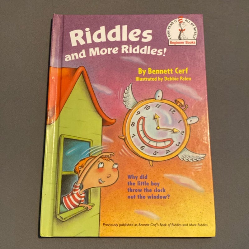 Riddles and More Riddles!