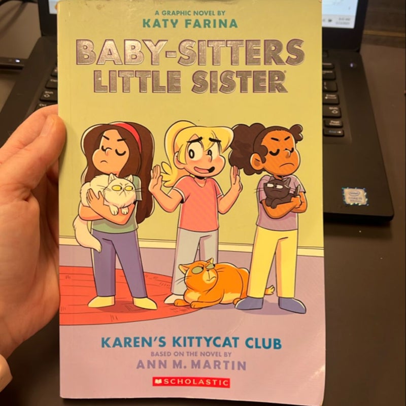 Karen's Kittycat Club (Baby-Sitters Little Sister Graphic Novel #4)