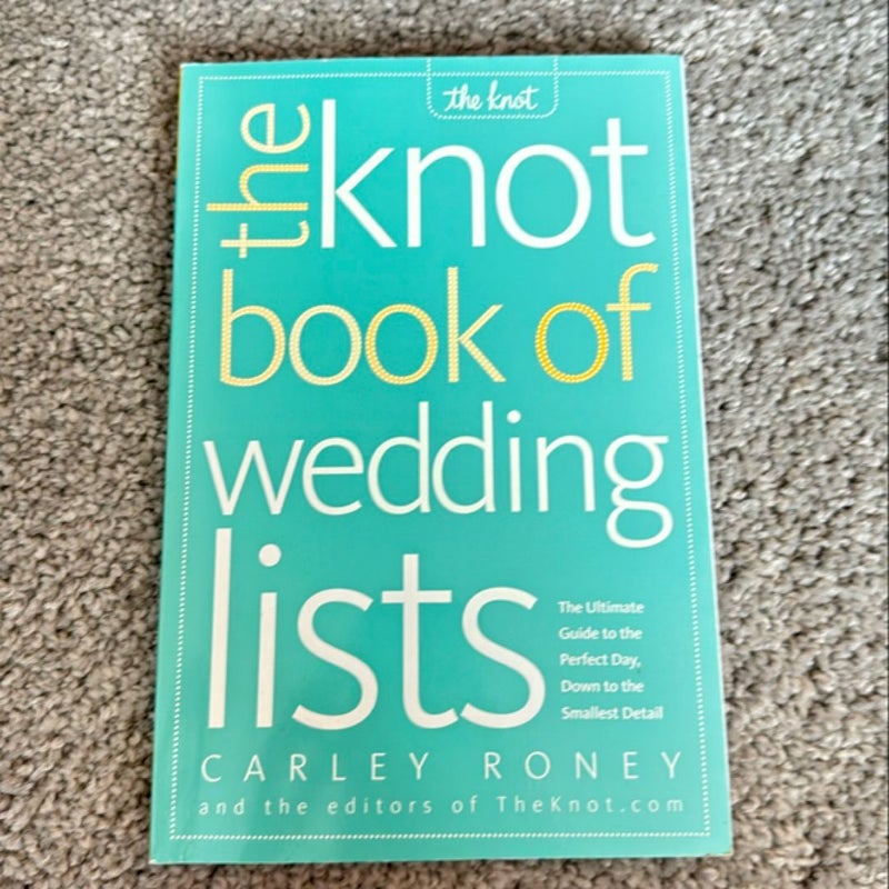 The Knot Book of Wedding Lists