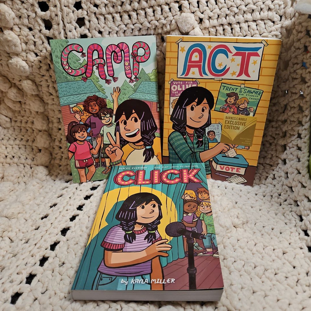 Crunch - (A Click Graphic Novel) by Kayla Miller (Hardcover)