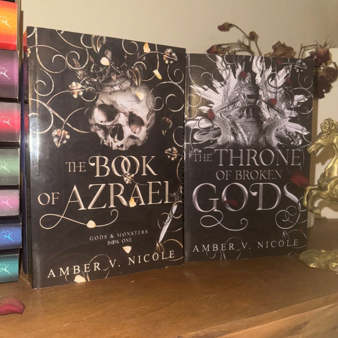 The Book of Azrael & The Throne of Broken Gods by Amber V. Nicole ...