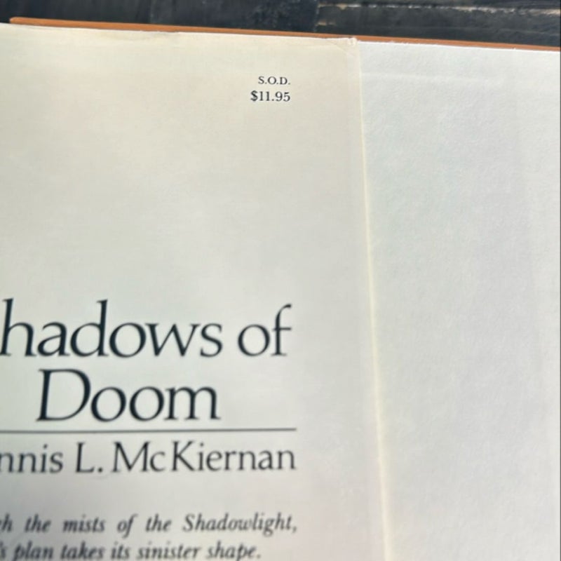 Shadows of Doom (true 1st edition 1984)