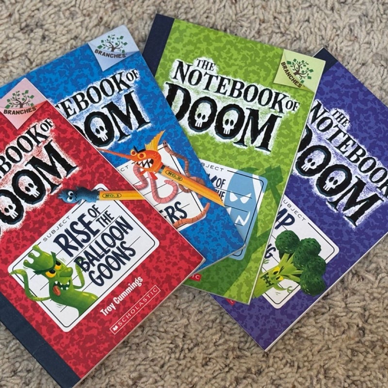 The Notebook of Doom (4-Book Set)