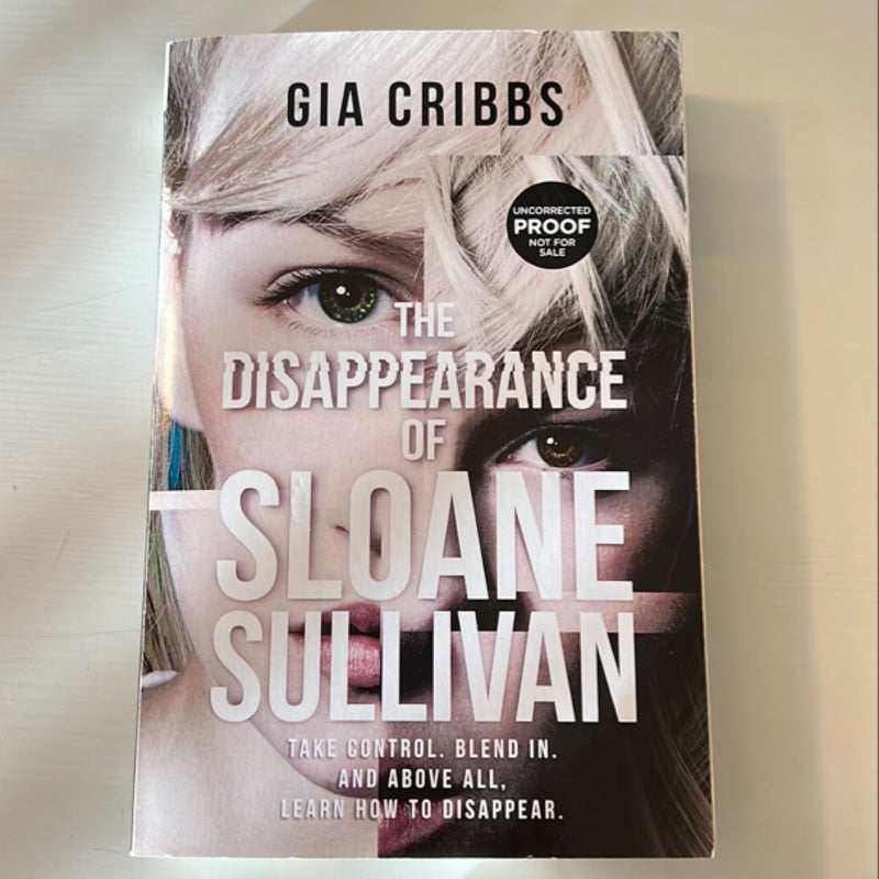 The Disappearance of Sloane Sullivan *ARC