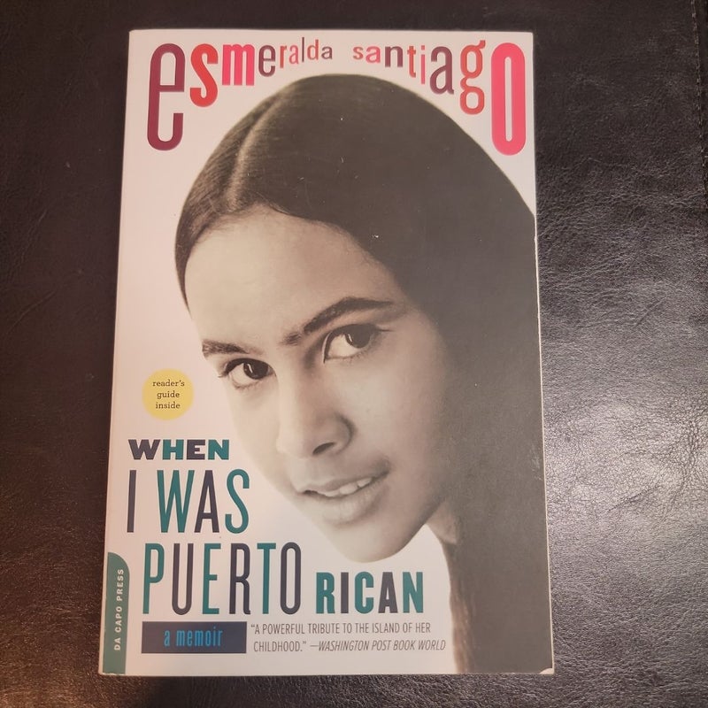 When I Was Puerto Rican