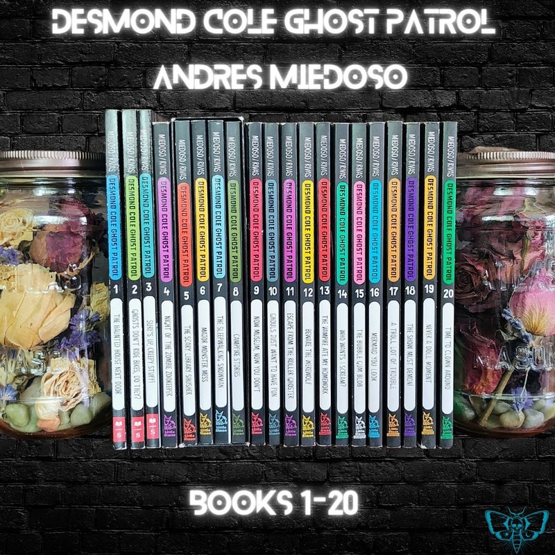 Desmond Cole Ghost Patrol series 1-20