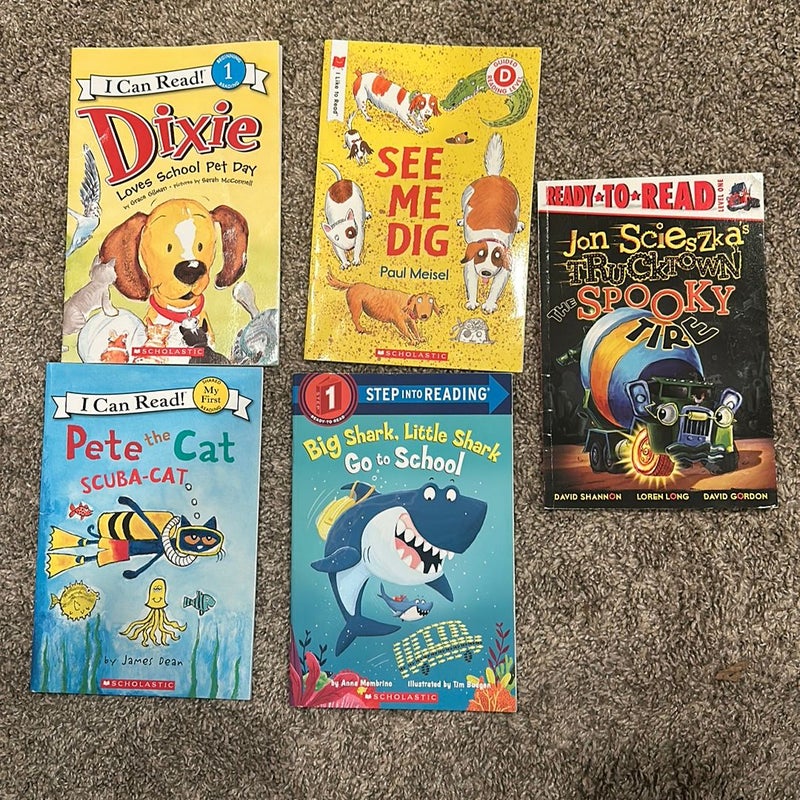 Early Reader Level 1 Book Bundle