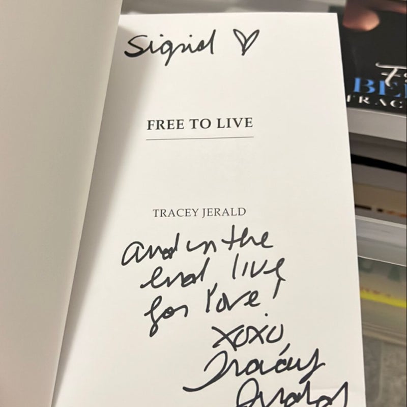 Free to Live (Signed)