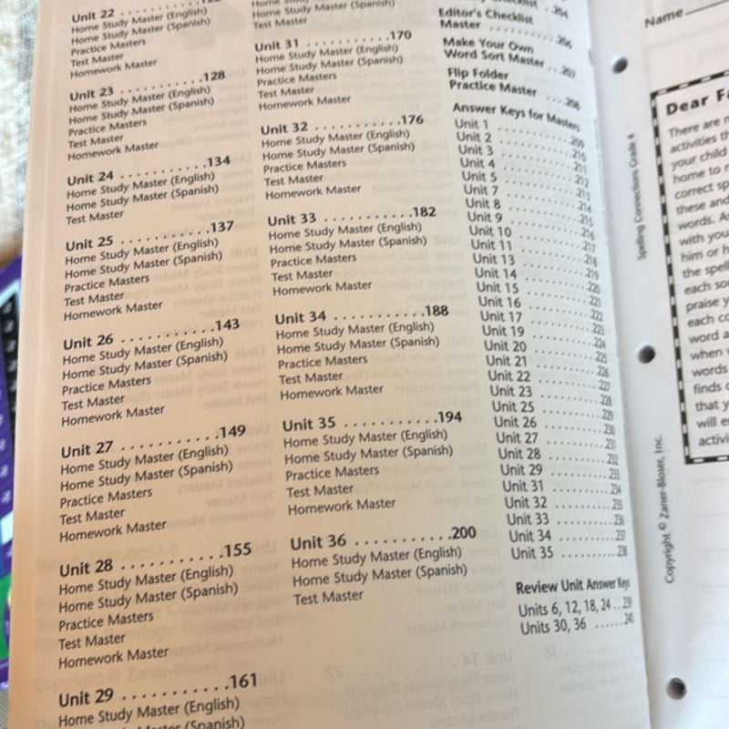 Spelling Connections