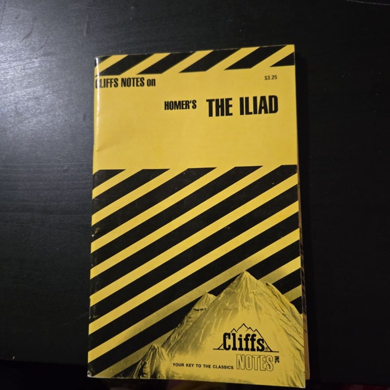 Cliff Notes(set of 4) Of Mice and Men, To Kill a Mockingbird, The Iliad, and The Sun of Aslo Rises