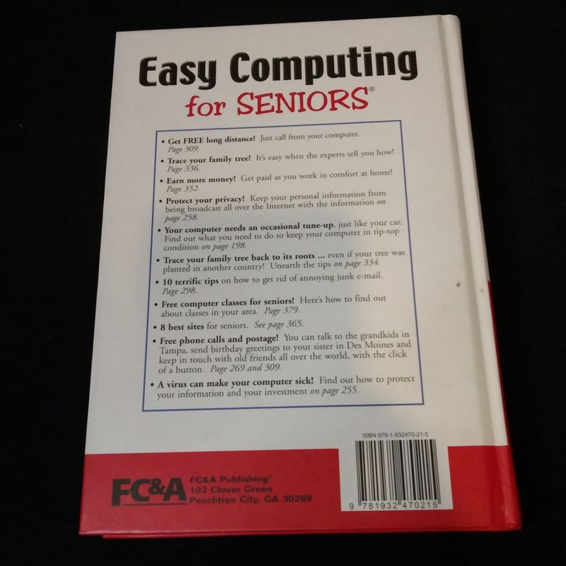 Easy Computing for Seniors 