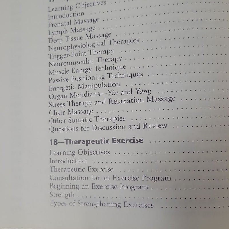 Theory and Practice of Therapeutic Massage