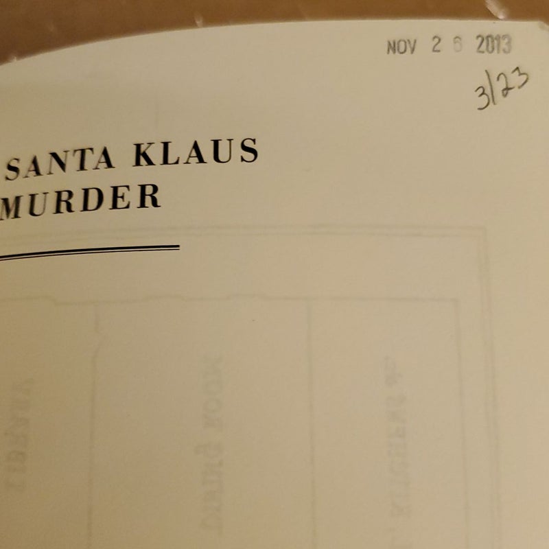 The Santa Klaus Murder