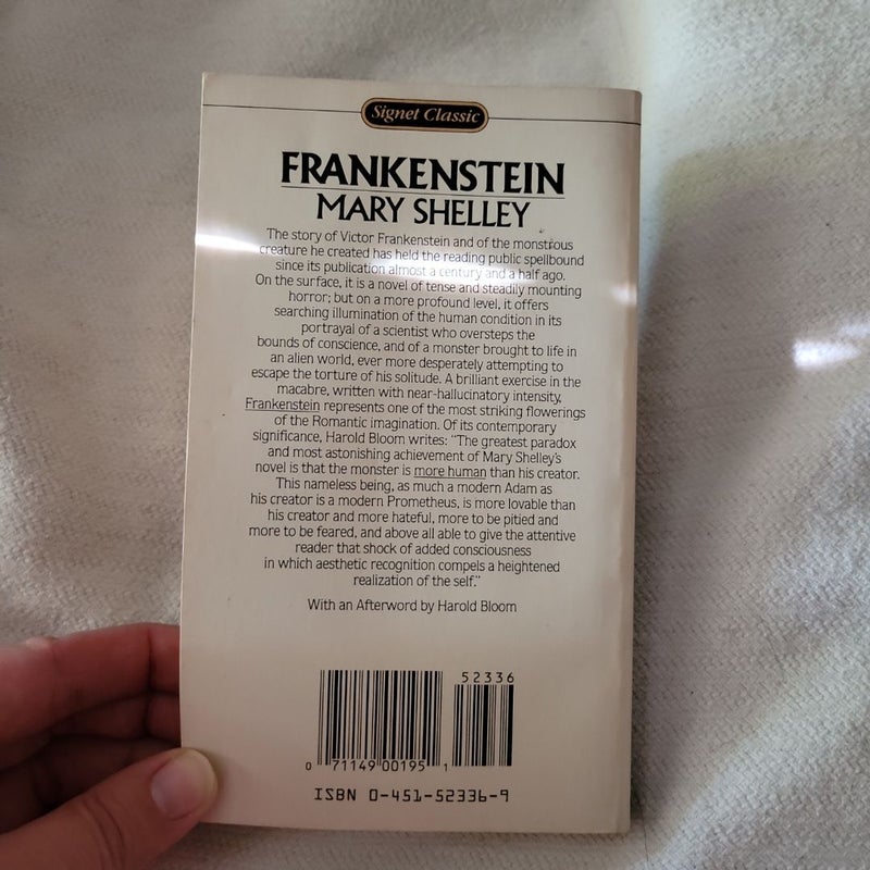 Frankenstein or the Modern Prometheus