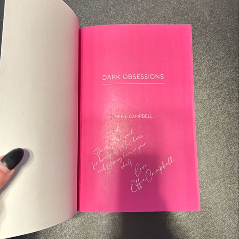 Dark Obsessions: Special Edition Pink Paperback