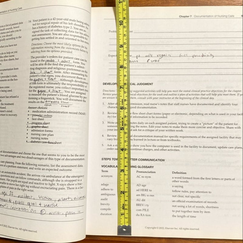 Study Guide for Fundamental Concepts and Skills for Nursing