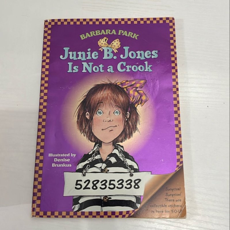 Junie B. Jones #9: Junie B. Jones Is Not a Crook by Barbara Park, Paperback | Pangobooks