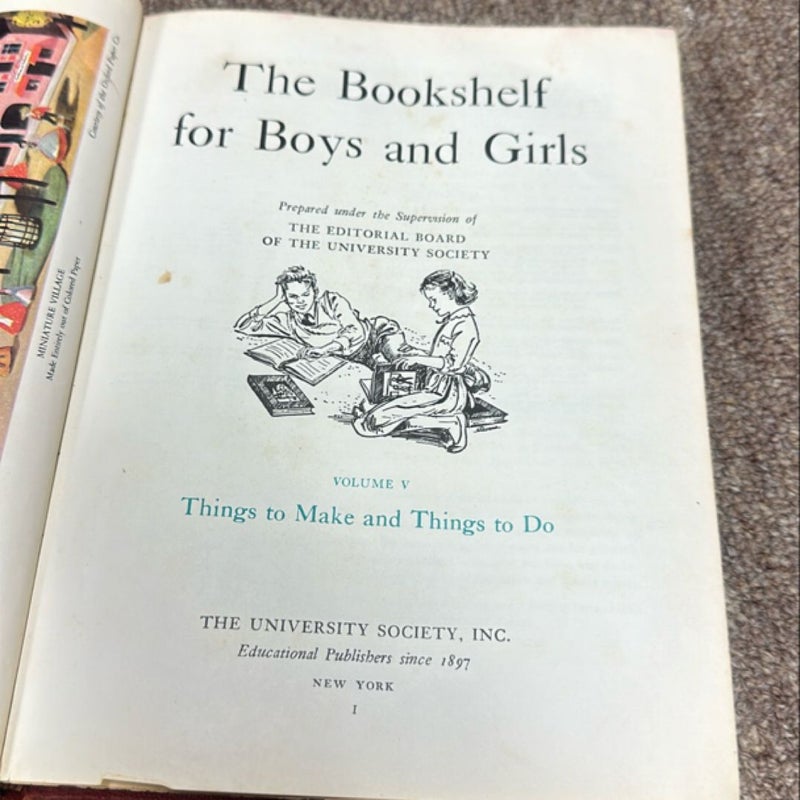 The bookshelf for boys and girls volume five