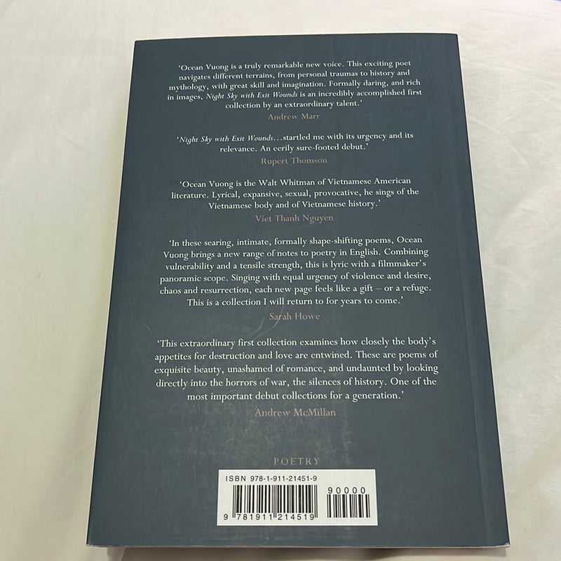 Night Sky with Exit Wounds *UK Edition*