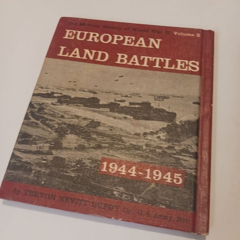 European  Land Battles 1944-1945 vol 2