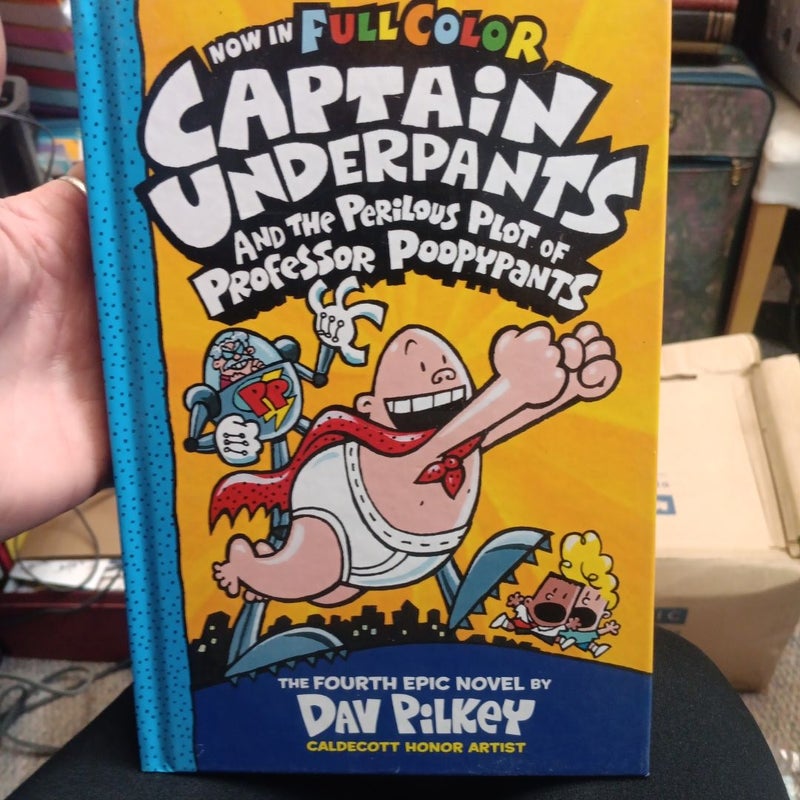 Captain Underpants and the Perilous Plot of Professor Poopypants