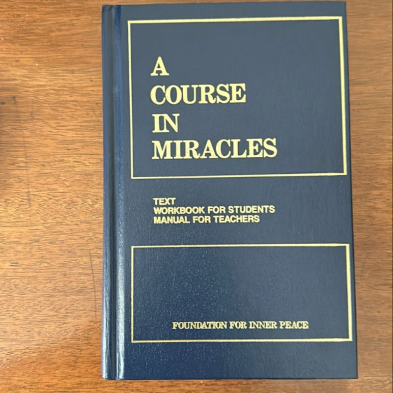 A Course in Miracles