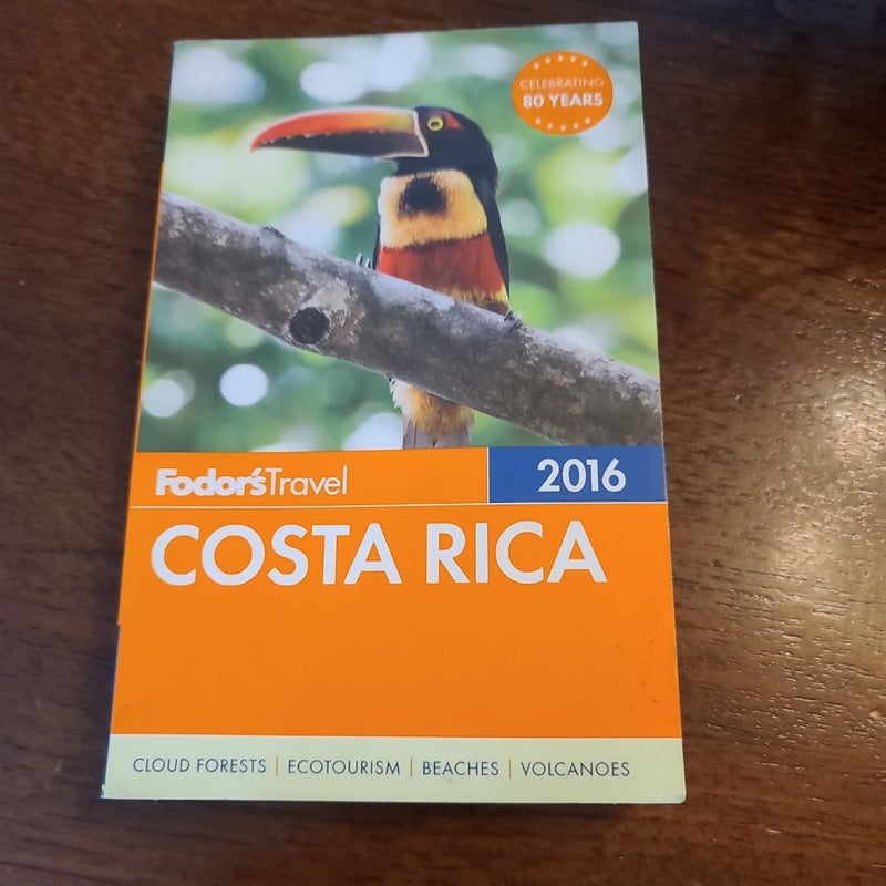 Fodor's Costa Rica 2016