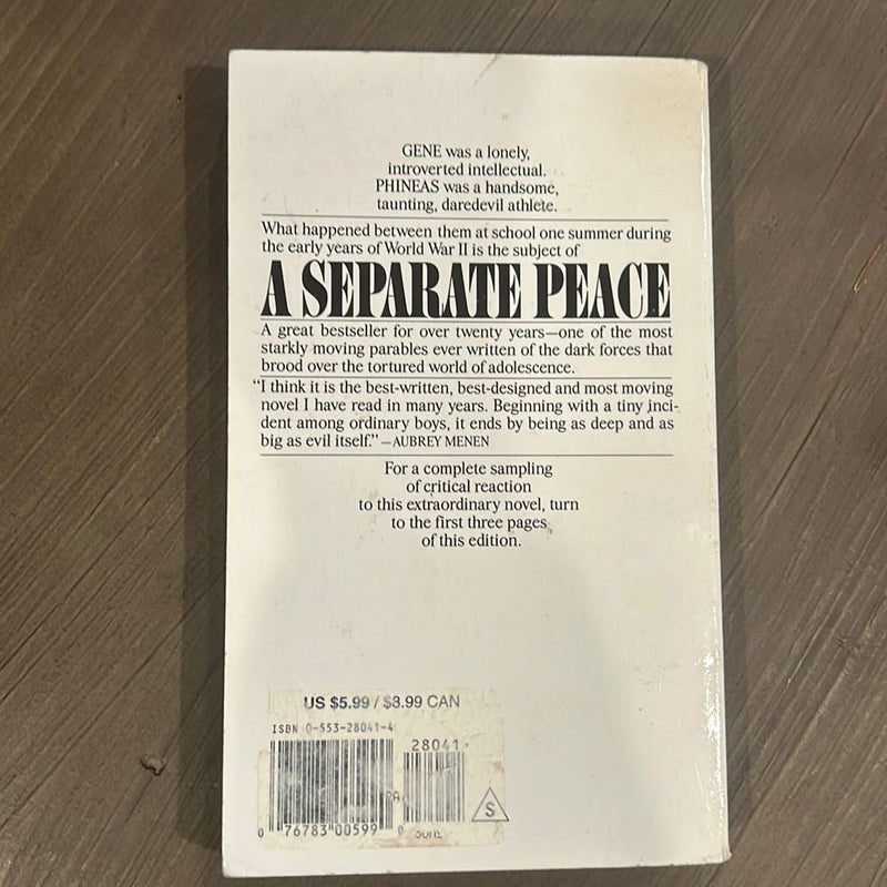 A Separate Peace