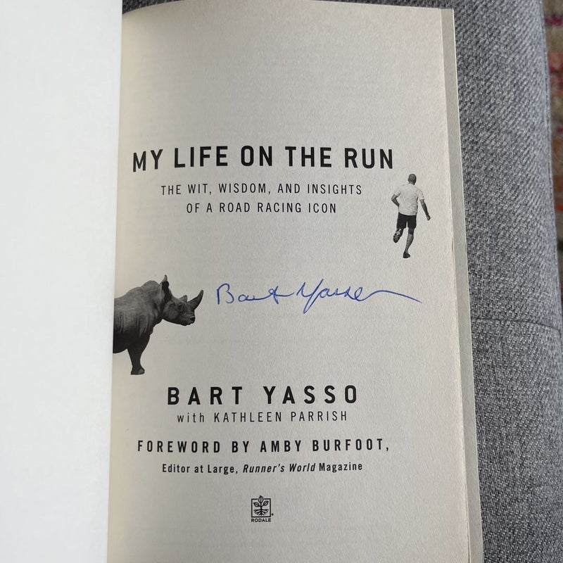 SIGNED COPY—My Life on the Run