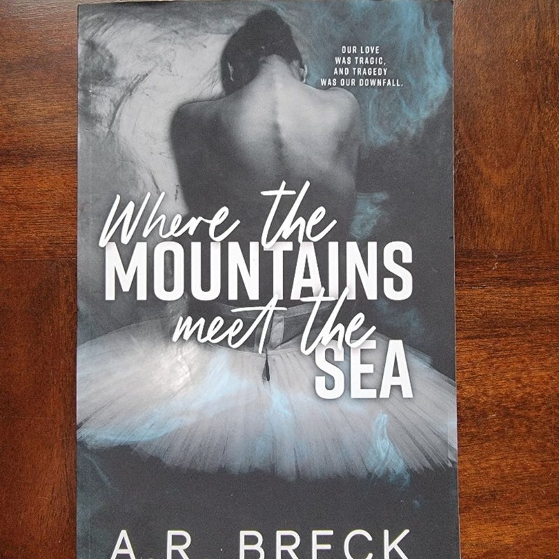 Where The Mountains Meet The Sea by AR Breck Dark Romance Book Novel Smut Angst