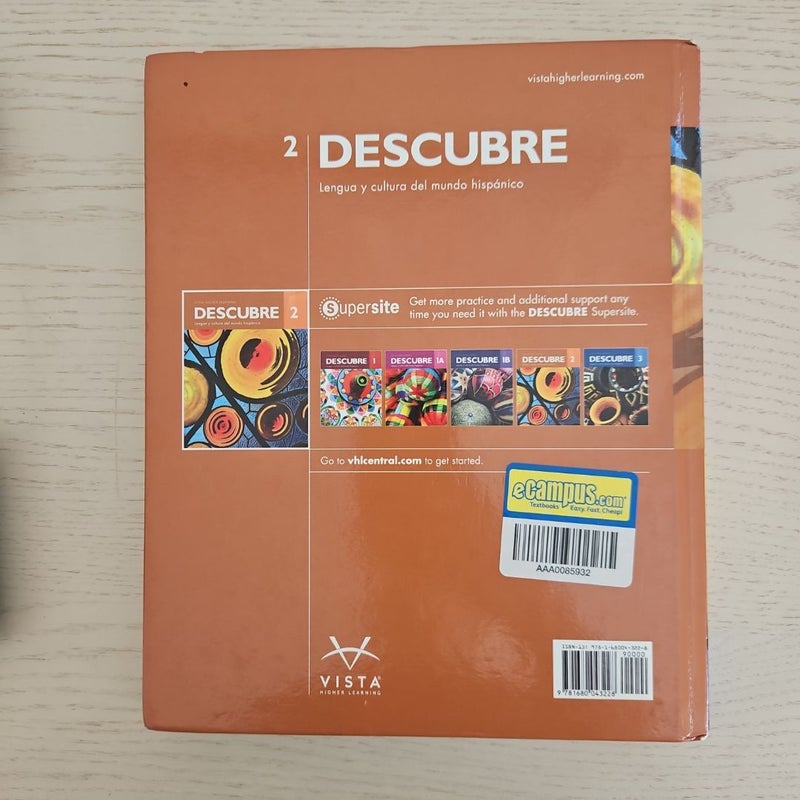 Descubre 2017 Level 2 Student Edition