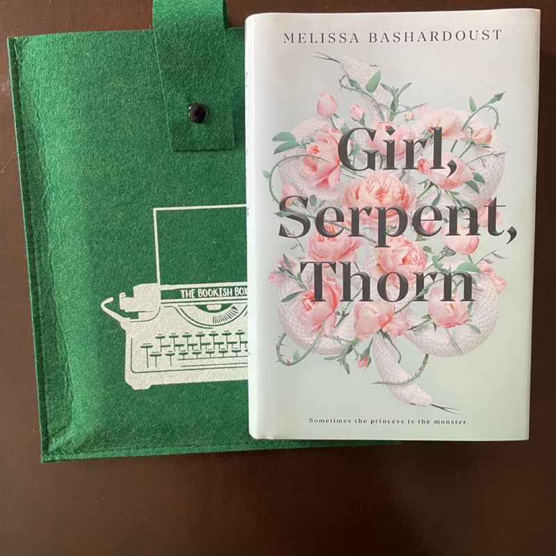 Girl, Serpent,Thorn- Bookish Box edition