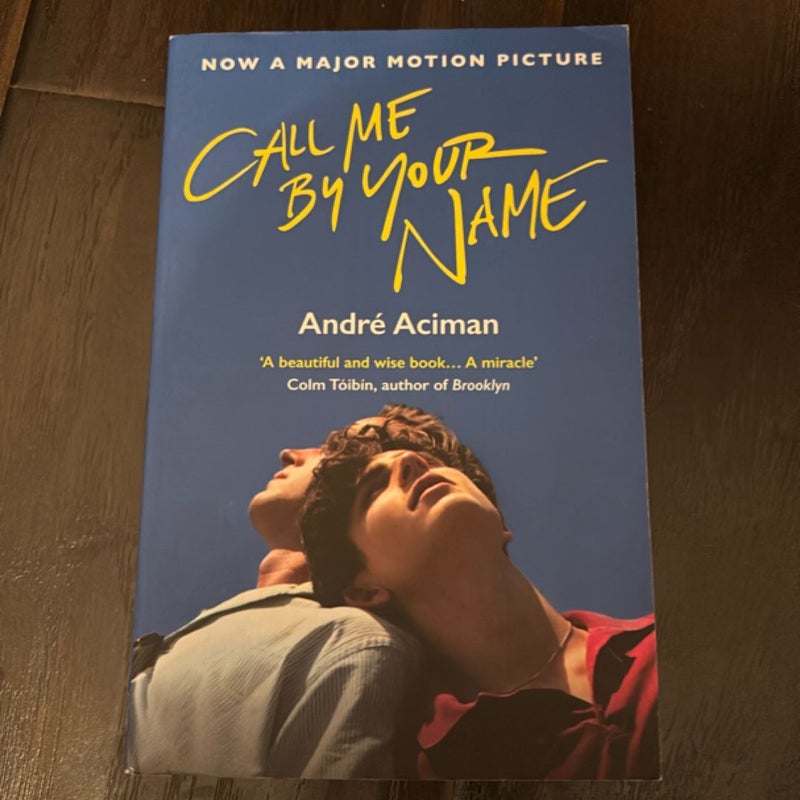 Call Me by Your Name (Film Tie-In)