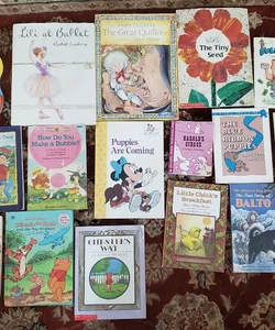 Vintage Lot of 22 kids Childrens bundle paperback 