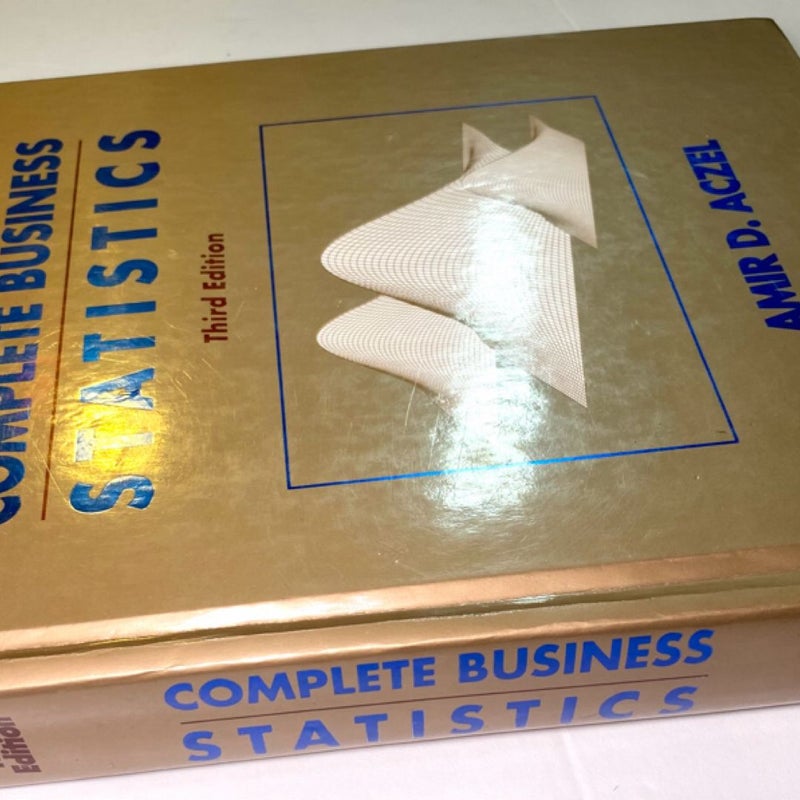 Complete Business Statistics