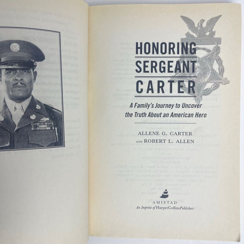 Honoring Sergeant Carter