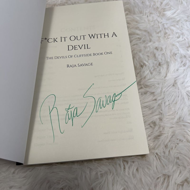 F*ck It Out with a Devil (Signed)