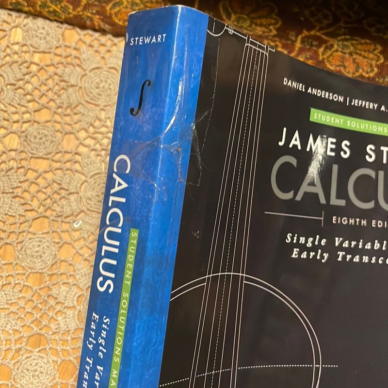 Student Solutions Manual for Stewart's Single Variable Calculus: Early Transcendentals, 8th Edition 