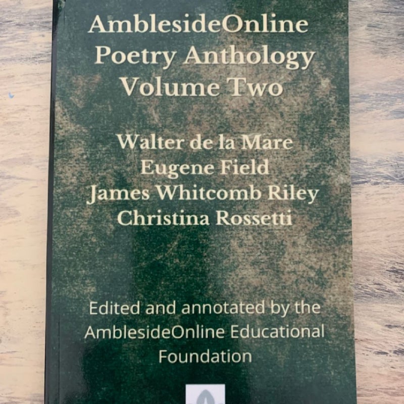 AmblesideOnline Poetry Anthology Volume Two