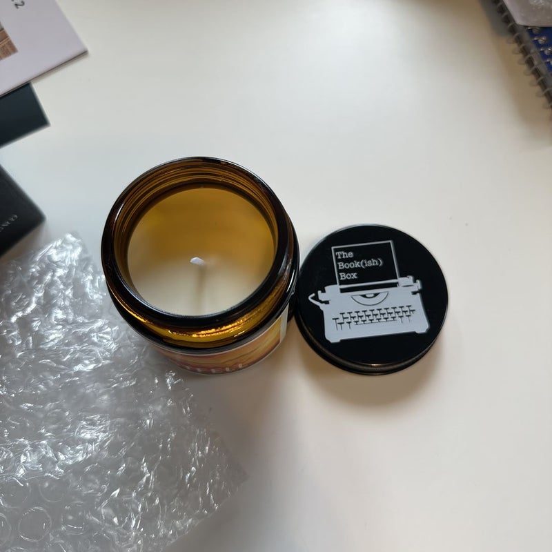 What lies beyond the veil inspired candle 