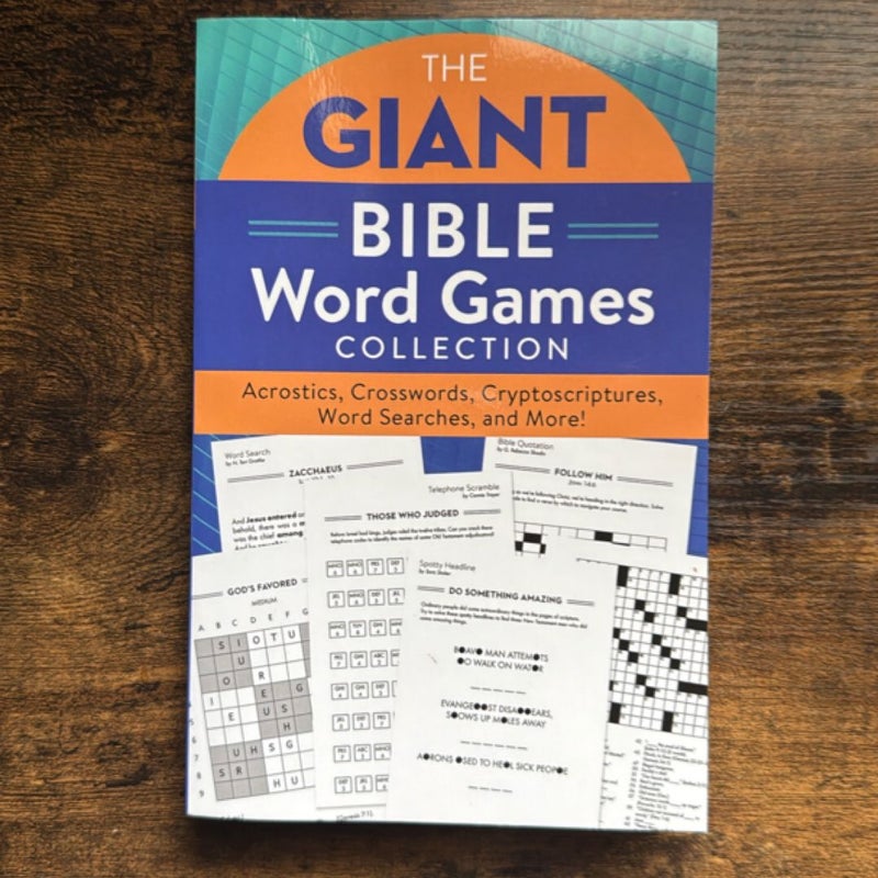 Giant Bible Word Games Collection