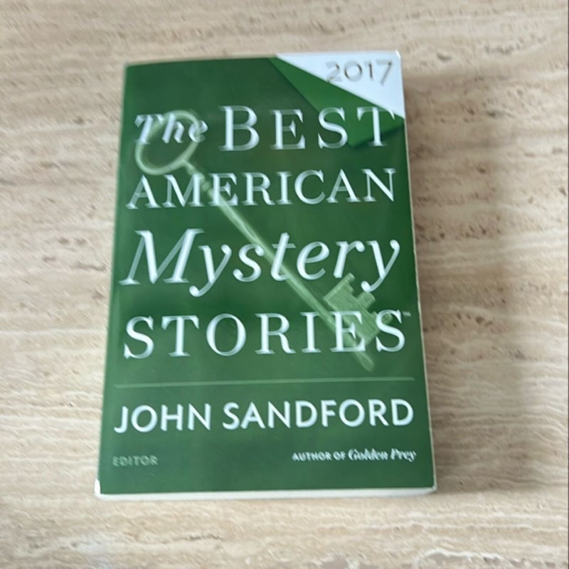 The Best American Mystery Stories 2017