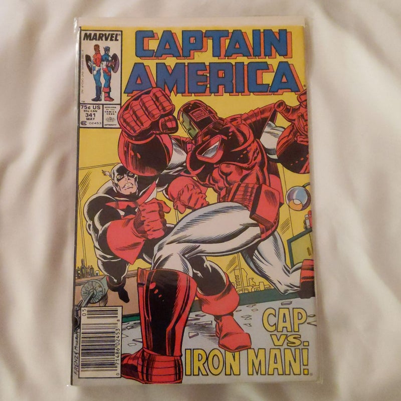Captain America #341 1988 Marvel 