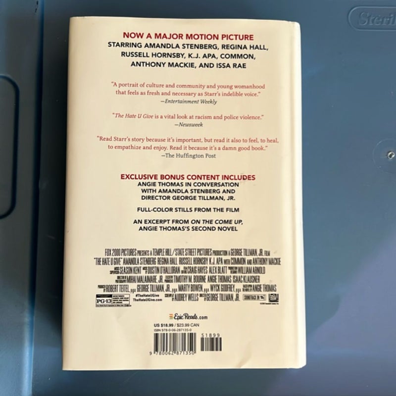 The Hate U Give Movie Tie-In Edition