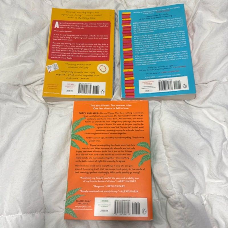 Beach Read (3 Emily Henry books)
